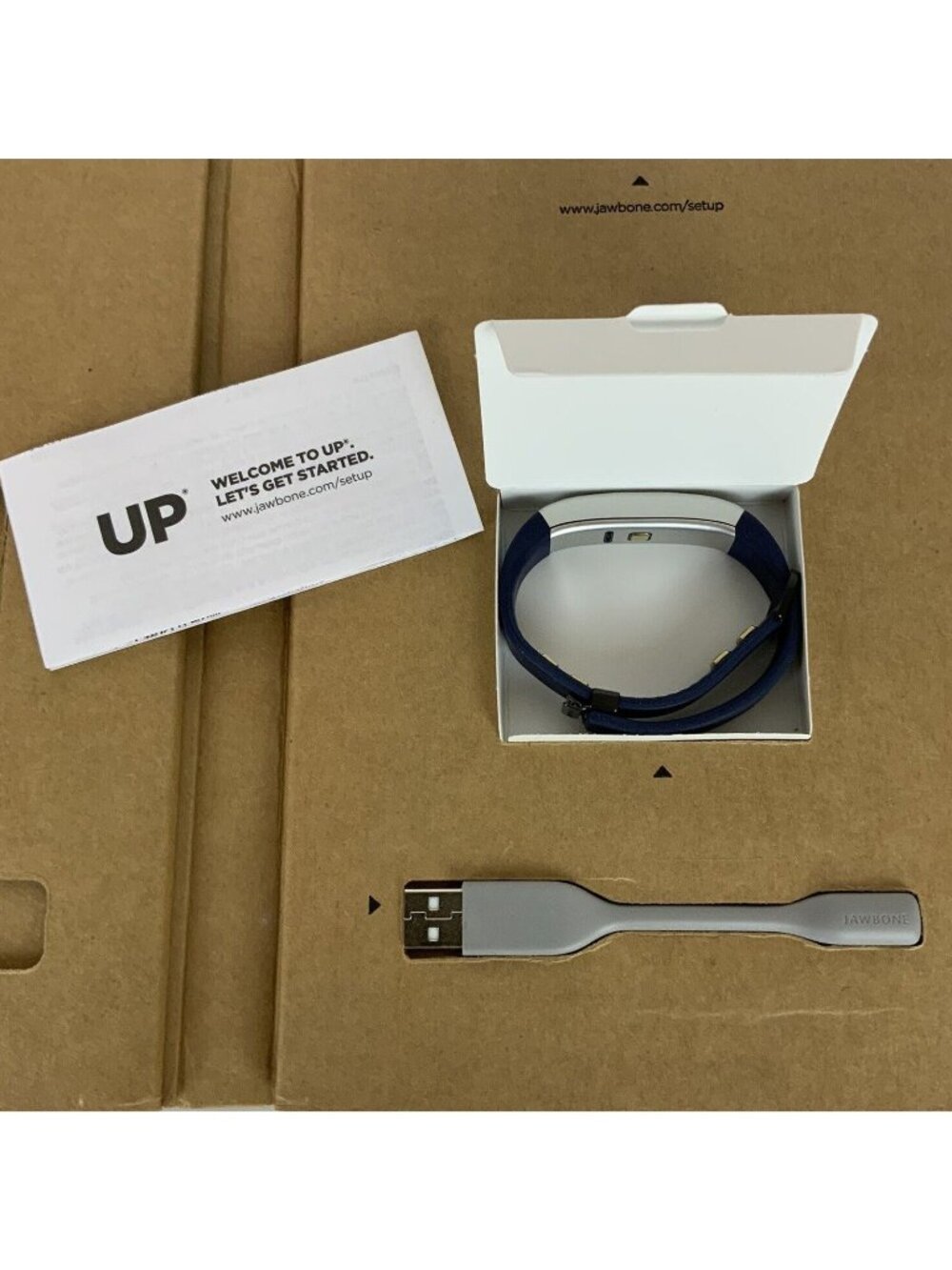 UP3 by Jawbone Heart Rate Fitness Activity Sleep Tracker Blue NEW